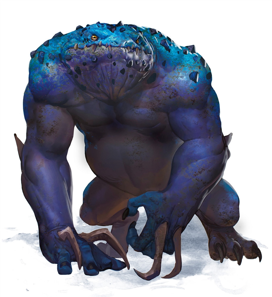 Slaad bleu