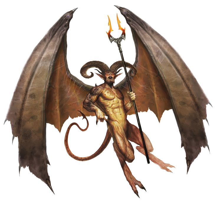 Diable cornu