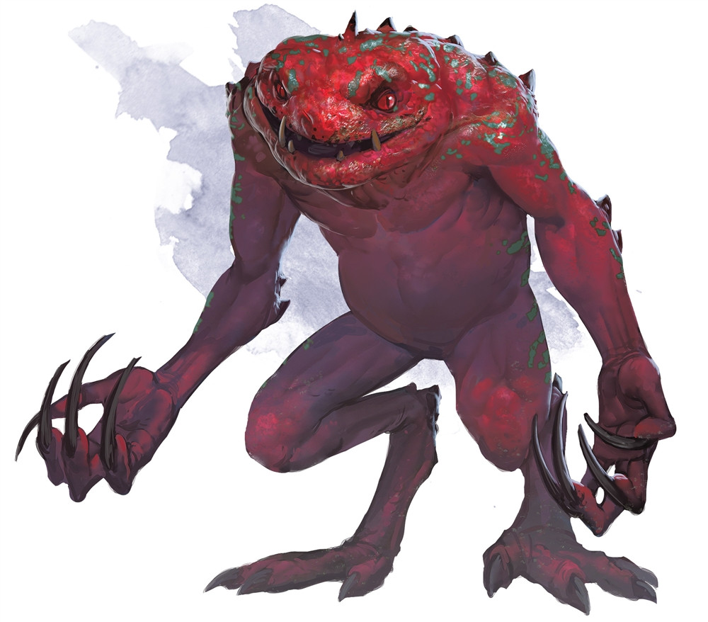 Slaad rouge